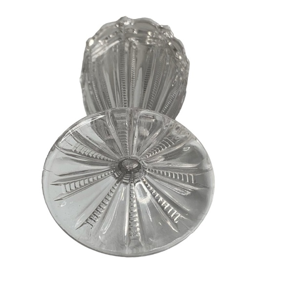 Antique EAPG Bryce “Paris” vase with vertical panels and zipper cross 6.5”. - Picture 3 of 6